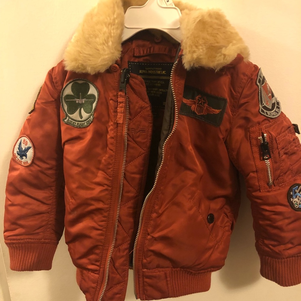 Boys 3t Alpha Industries coat